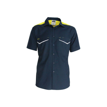 DNC RipStop Cool Cotton Tradies Shirt S/S (3581)