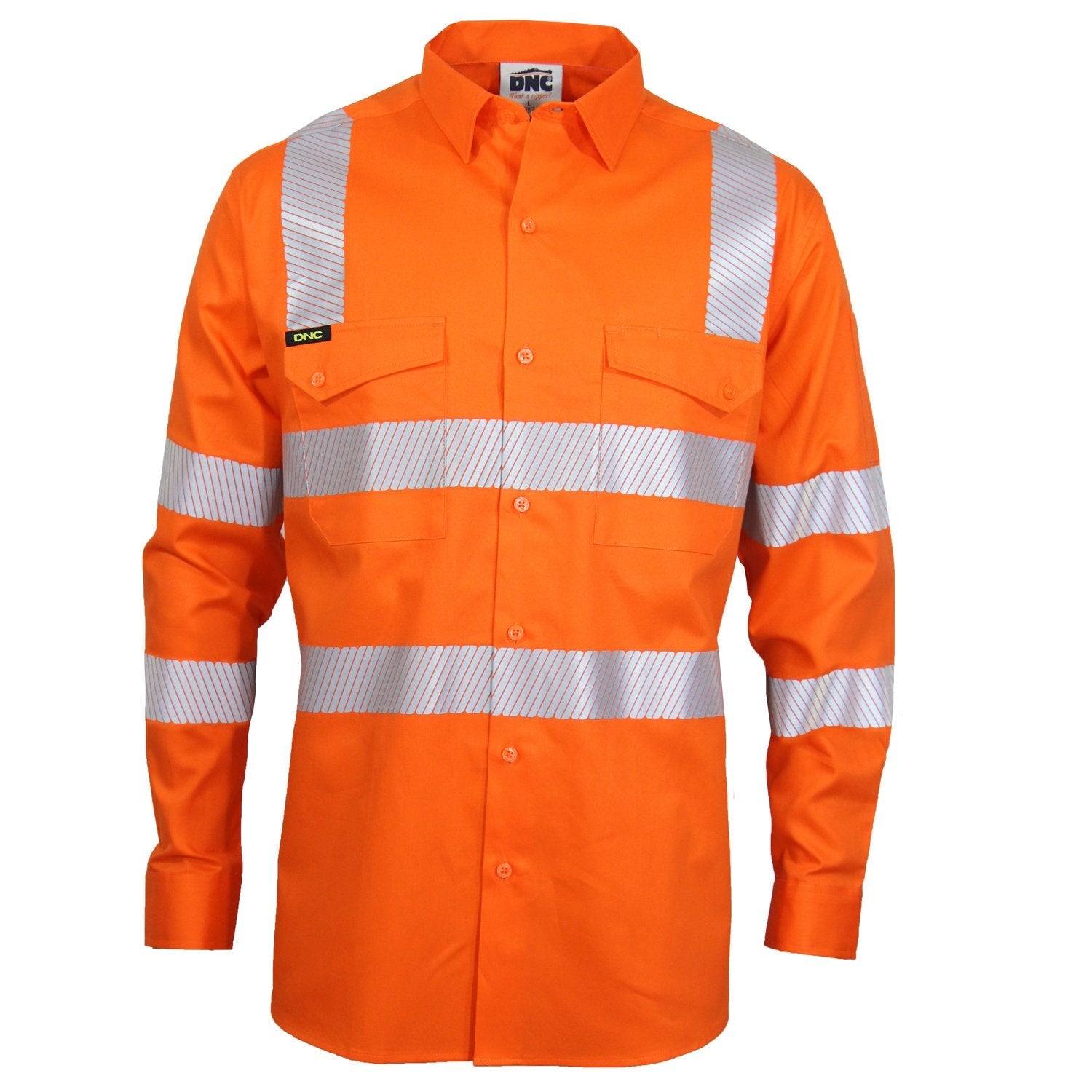 DNC Hi Vis Segment Taped Coolight Vic Rail Shirt (3643)