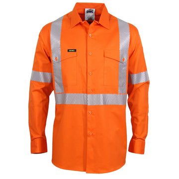 DNC  Hi Vis Segment Taped Coolight "X" Back Shirt (3646)