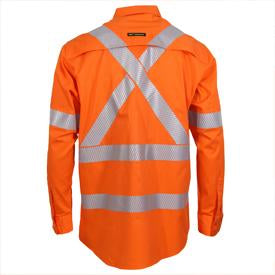 DNC  Hi Vis Segment Taped Coolight "X" Back Shirt (3646)