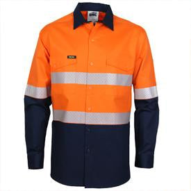 DNC Hi Vis 2 Tone Segment Taped Coolight Shirt (3648)