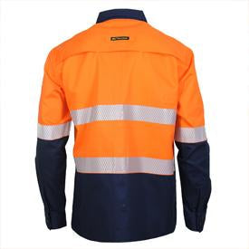 DNC Hi Vis 2 Tone Segment Taped Coolight Shirt (3648)