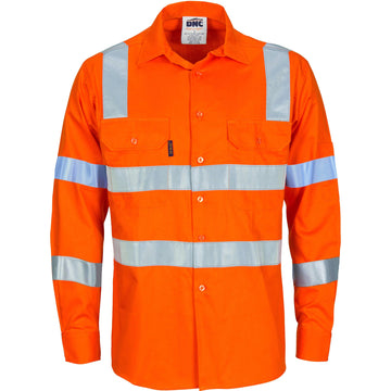 DNC Hi Vis D/N L/W Cotton Shirt (3743)