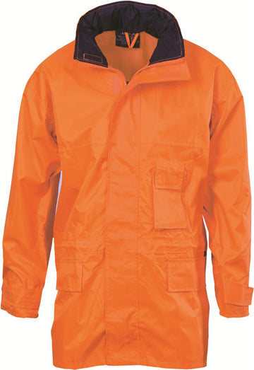 DNC Hi Vis Breathable Rain Jacket (3873)