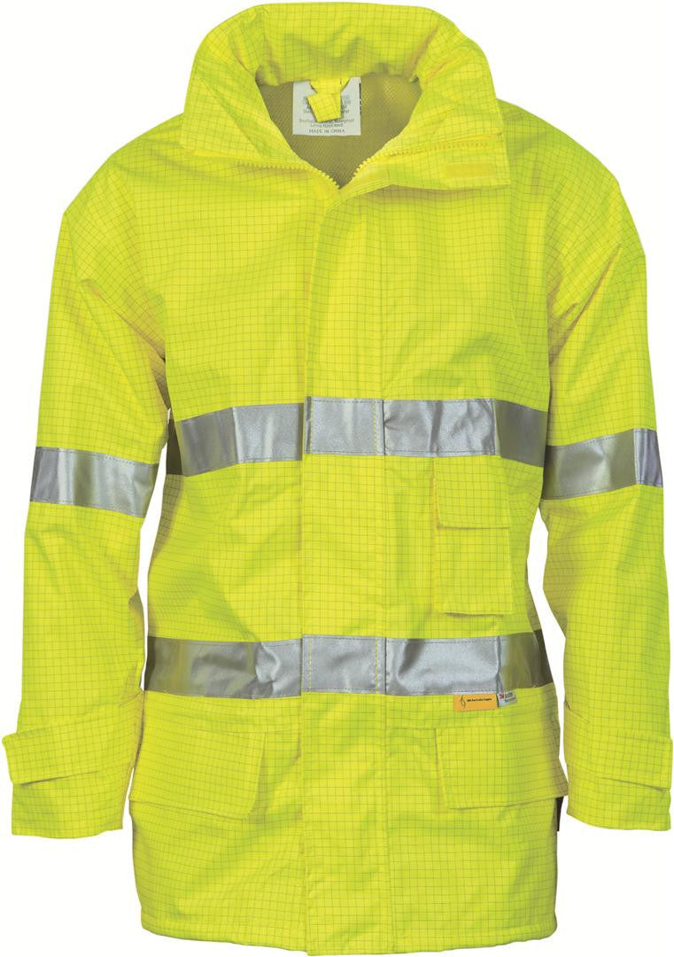DNC Hi Vis Breathable Anti Static Jacket With 3M R/T (3875)