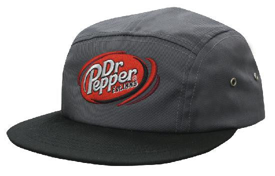 Headwear Cotton Twill Square Front 5 panel Cap (3899)