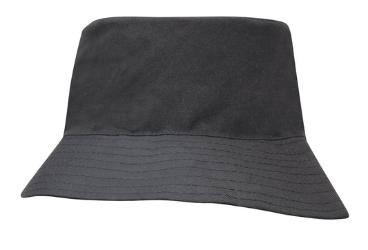 Headwear Breathable Poly Twill Childs Bucket Hat (3939)