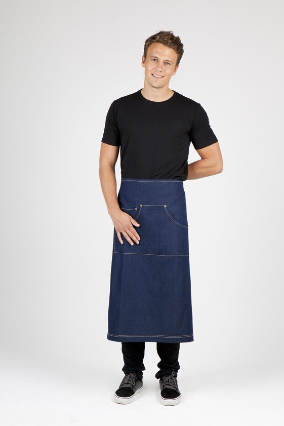Ramo Denim Full Length Apron (AP702L)