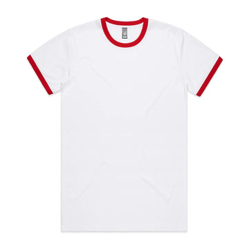 Ascolour Mens Staple Ringer Tee  (5053)