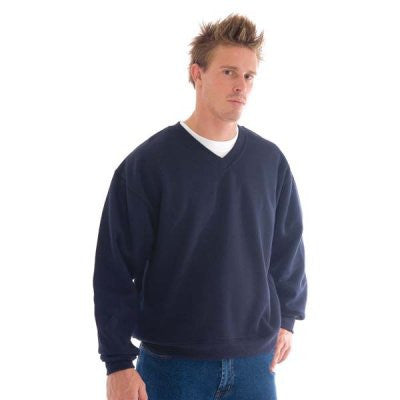 DNC V Neck Fleecy Sweatshirt (Sloppy Joe) (5301)