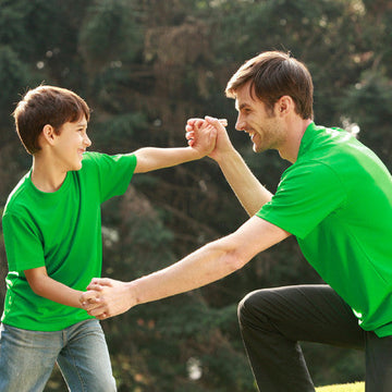 Bocini Adults Plain Breezeway Micromesh Tee Shirt 3rd Colour-(CT1207)