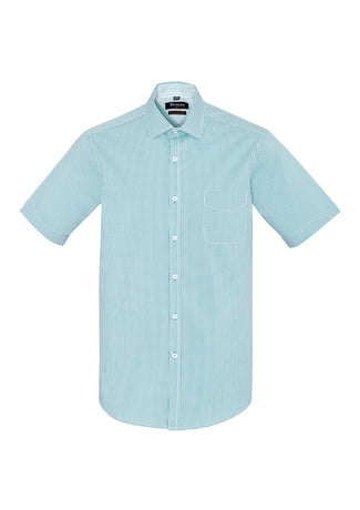 Biz Corporate 42522 Newport Mens Short Sleeve Shirt