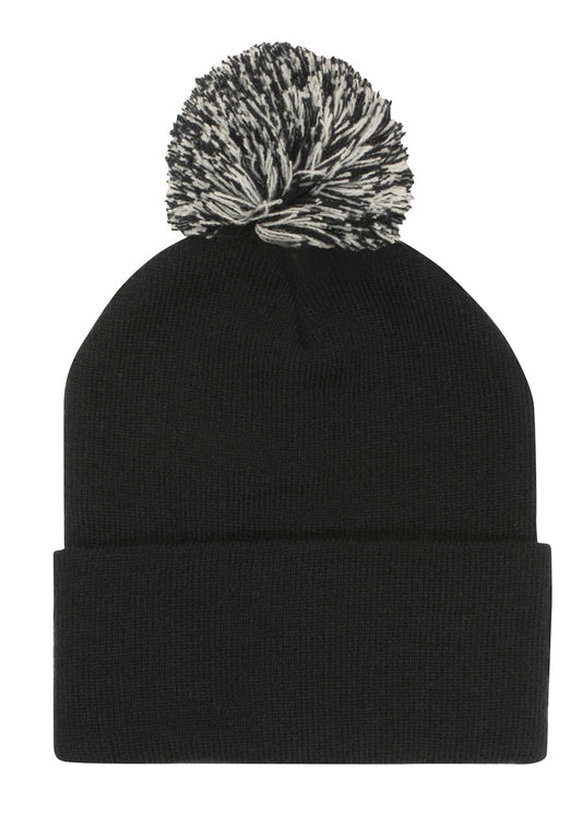 Headwear Acrylic Beanie With Pom Pom (4256)