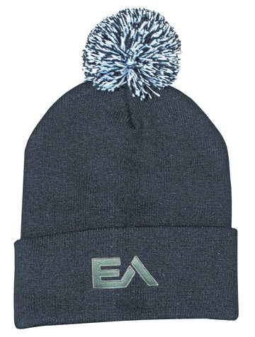 Headwear Acrylic Beanie With Pom Pom (4256)