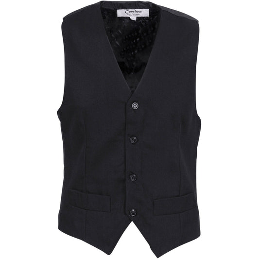 DNC Men's Black Vest (4301)
