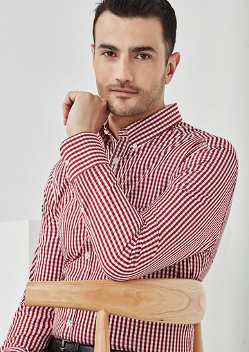 Biz Corporate Springfield Mens L/S Shirt (43420)
