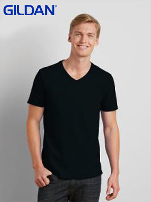 Gildan Soft Style Adult V Neck T/S (64V00)