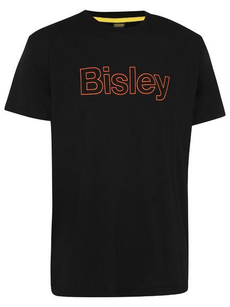 Bisley Cotton Outline Logo Tee (BKT084)