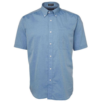 JBs Wear Short Sleeve Fine Chambray Shirt - Adults (4FCSS)