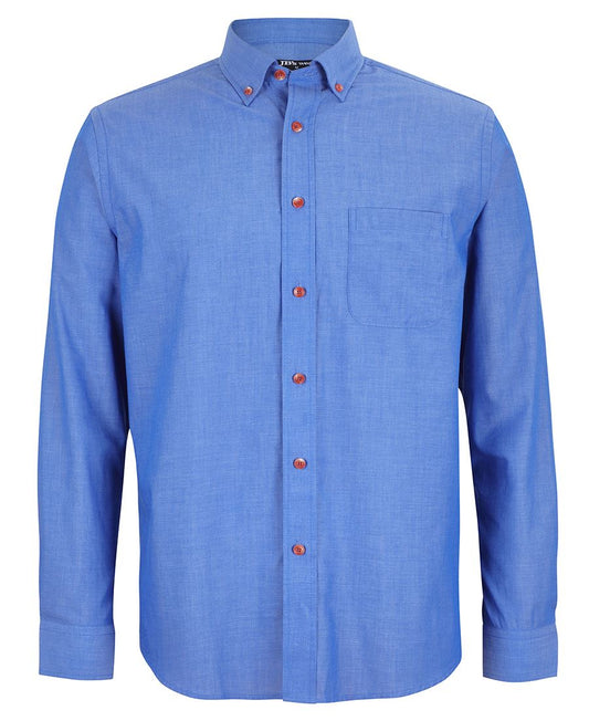 JBs Wear Long Sleeve Indigo Shirt - Adults (4IC)