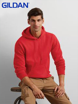 Gildan  Adult Hooded Sweatshirt-(18500) 2nd Color