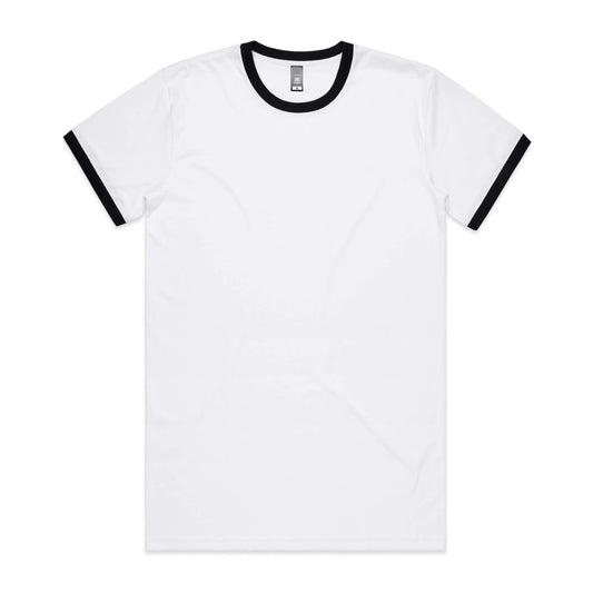 Ascolour Mens Staple Ringer Tee  (5053)