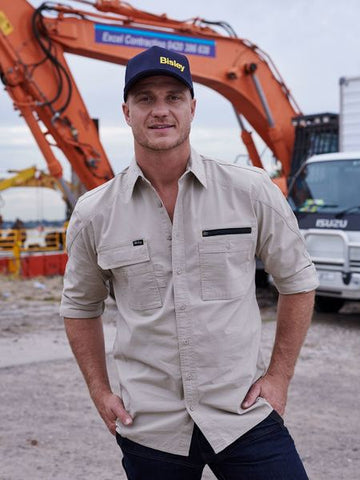 Bisley Flex & Move Utility Work Shirt - Long Sleeve(BS6144)