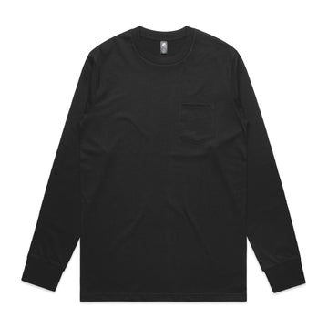 Ascolour Mens Classic Pocket L/S Tee (5072)