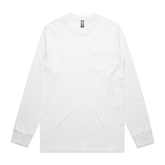 Ascolour Mens Classic Pocket L/S Tee (5072)