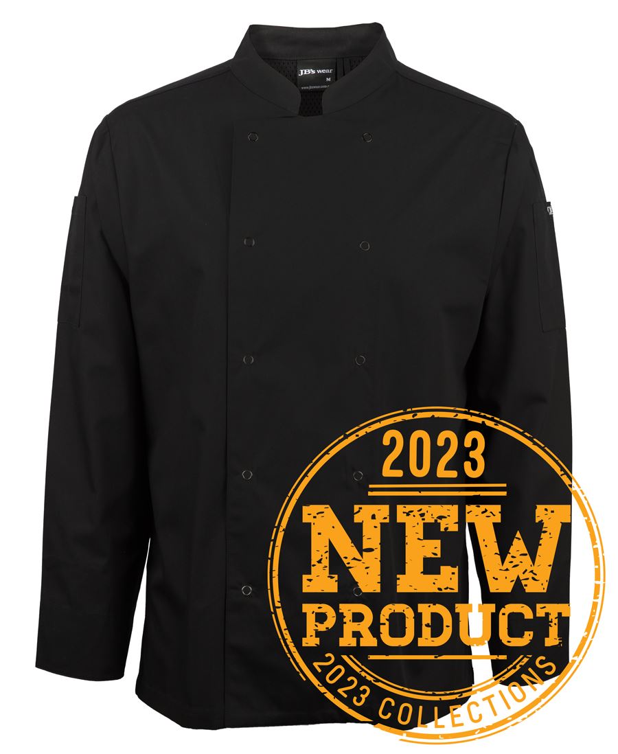 JB's L/S Snap Button Chefs Jacket (5CJL)