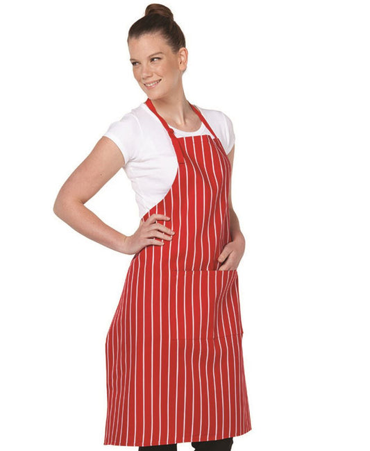 JBs Wear  Bib Striped Apron (5BS)