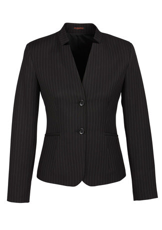 Biz Corporates Ladies Short Jacket with Reverse Lapel (60213) Clearance