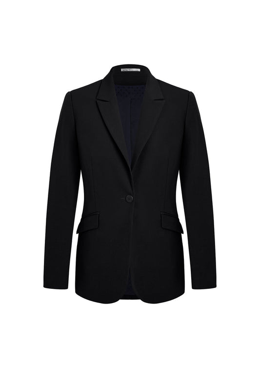 Biz Corporate Womens Longline Jacket (60717)-Clearance