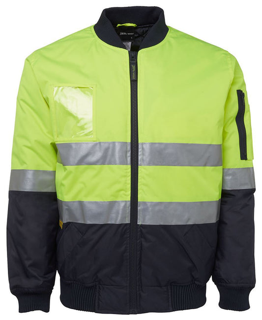 JBs Wear Hi Vis (D+N) Flying Jacket - Adults (6DNFJ)