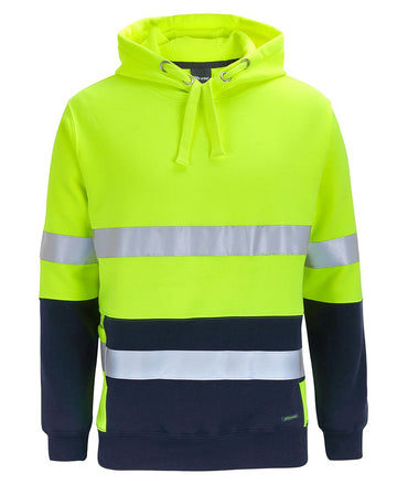 JBs Wear Hi Vis D+N 330G Pullover Hoodie (6DPJ)