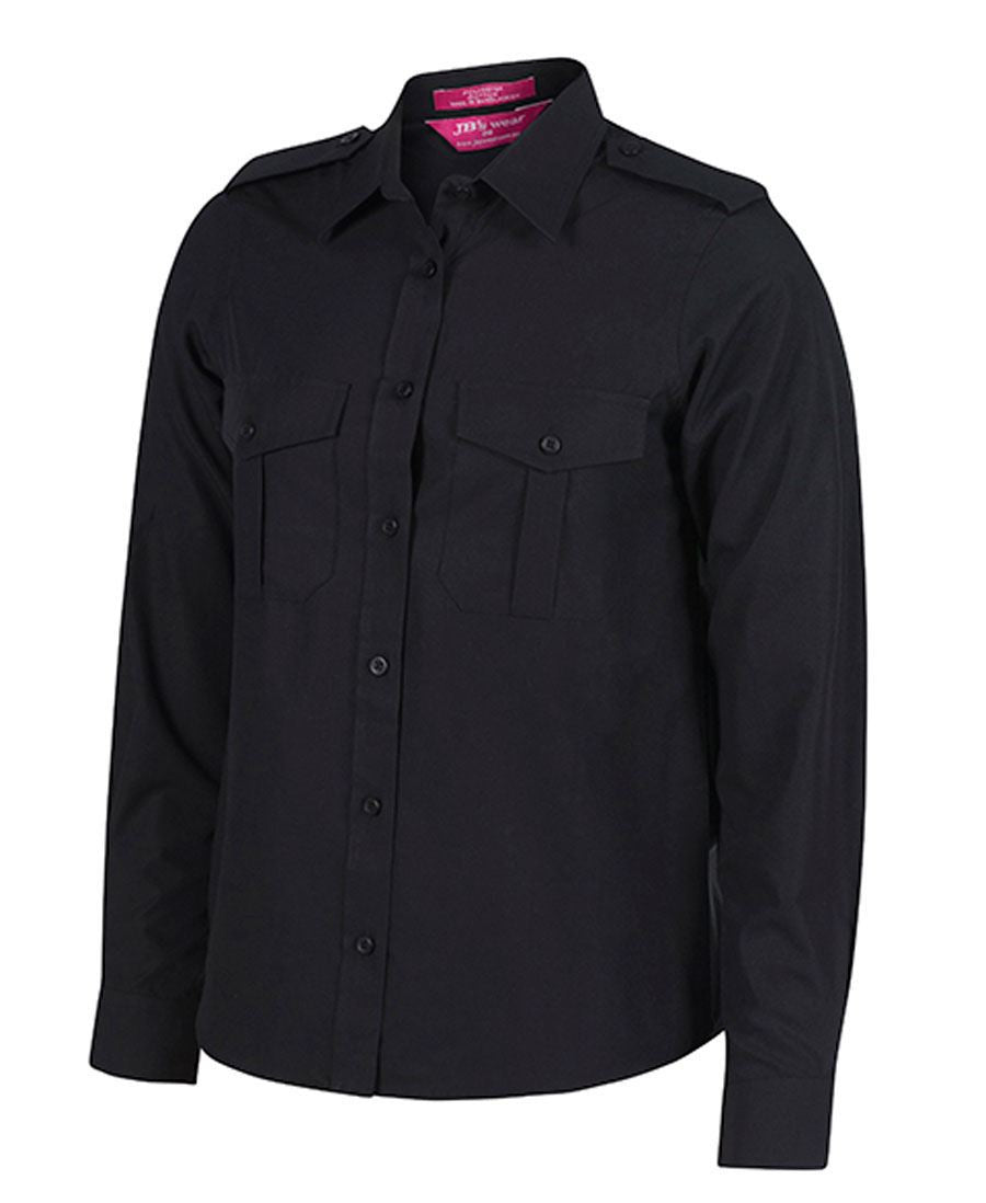 JBs Wear Ladies Epaulette Shirt L/S (6ESL1)
