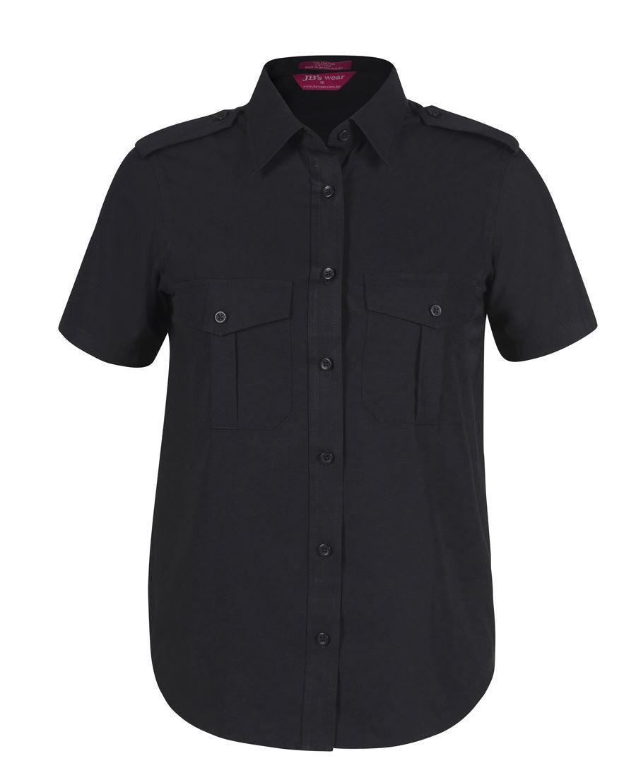 JBs Wear Ladies Epaulette Shirt S/S (6ESS1)