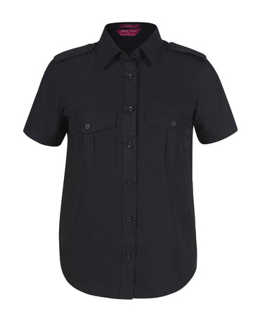 JBs Wear Ladies Epaulette Shirt S/S (6ESS1)