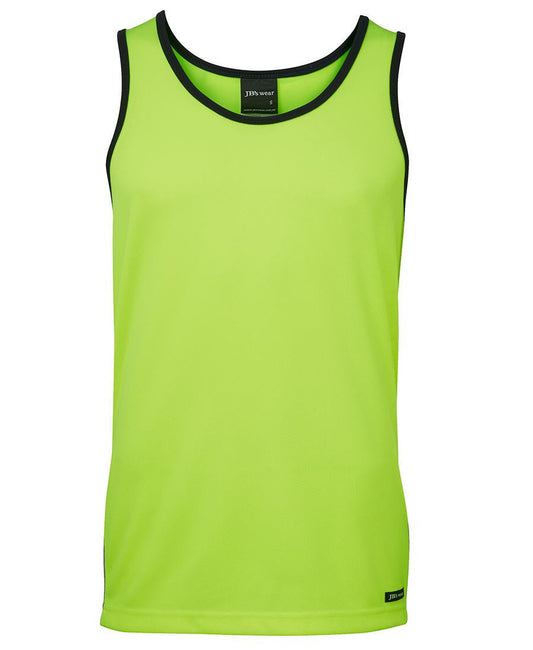 JBs Wear Hi Vis Contrast Singlet - Adults (6HCS4)