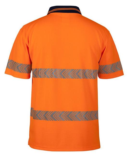 JBs Wear Hi Vis S/S Segmented Tape Polo (6HSST)