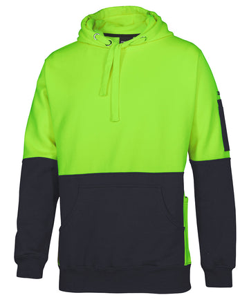JBs Wear Hi Vis 330G Pull Over Hoodie (6HVPJ)