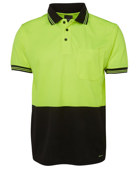 JBs Wear Hi Vis Short Sleeve Traditional Polo - Adults (6HVPS)