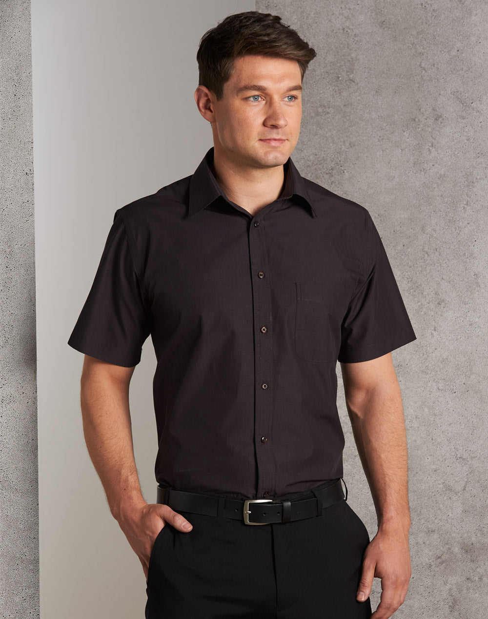 Winning Spirit Men's Nano Tech Short Sleeve Shirt (M7001)