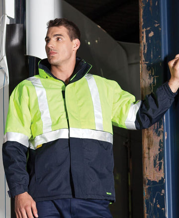 JBs Wear Hi Vis A.t. (D+N) Jacket - Adults (6DATJ)