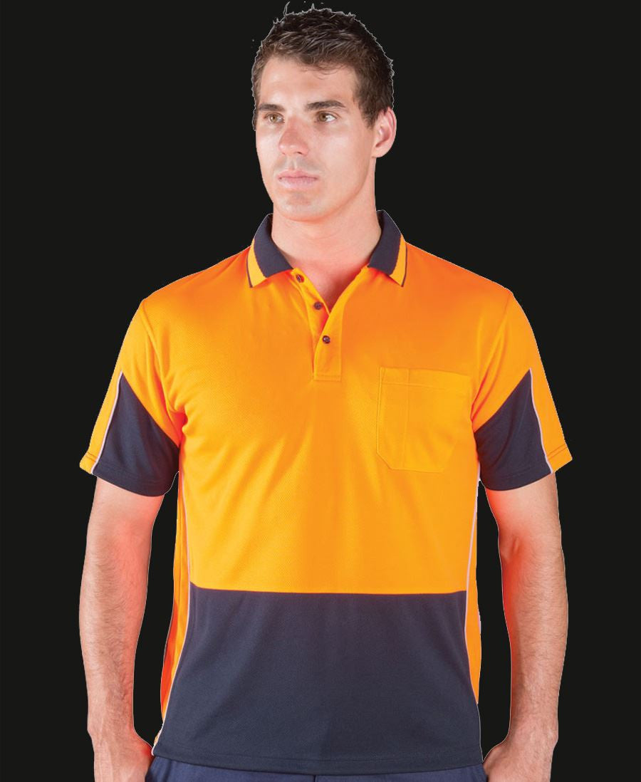 JBs Wear Hi Vis  S/S Gap Polo (6HVGS)