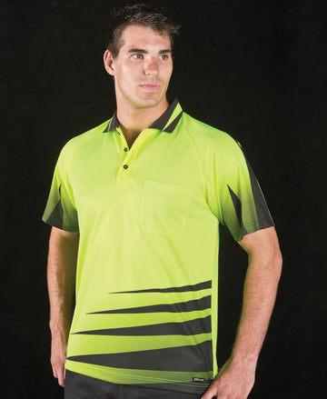 JBs Wear Hi Vis Rippa Sub Polo (6HVRS)