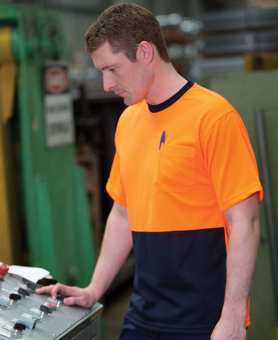 JBs Wear Hi Vis Traditional T-shirt - Adults (6HVT)