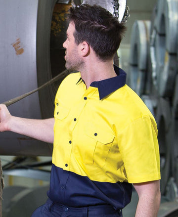 JBs Wear Hi Vis Short Sleeve 190g Shirt - Adults (6HWS)