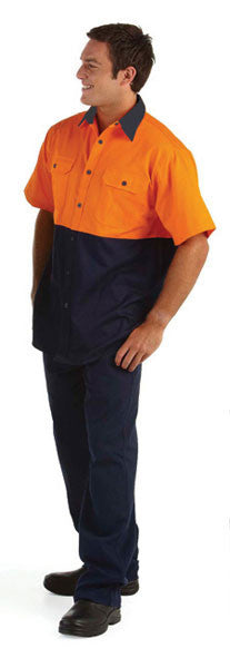 JBs Wear Hi Vis Short Sleeve 150g Shirt - Adults (6HWSS)