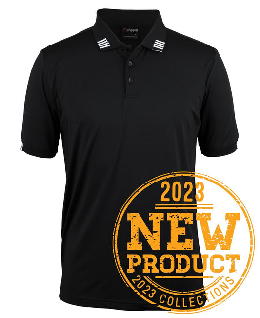 JB's Podium 4 Stripe S/S Stretch Polo (7S4P)